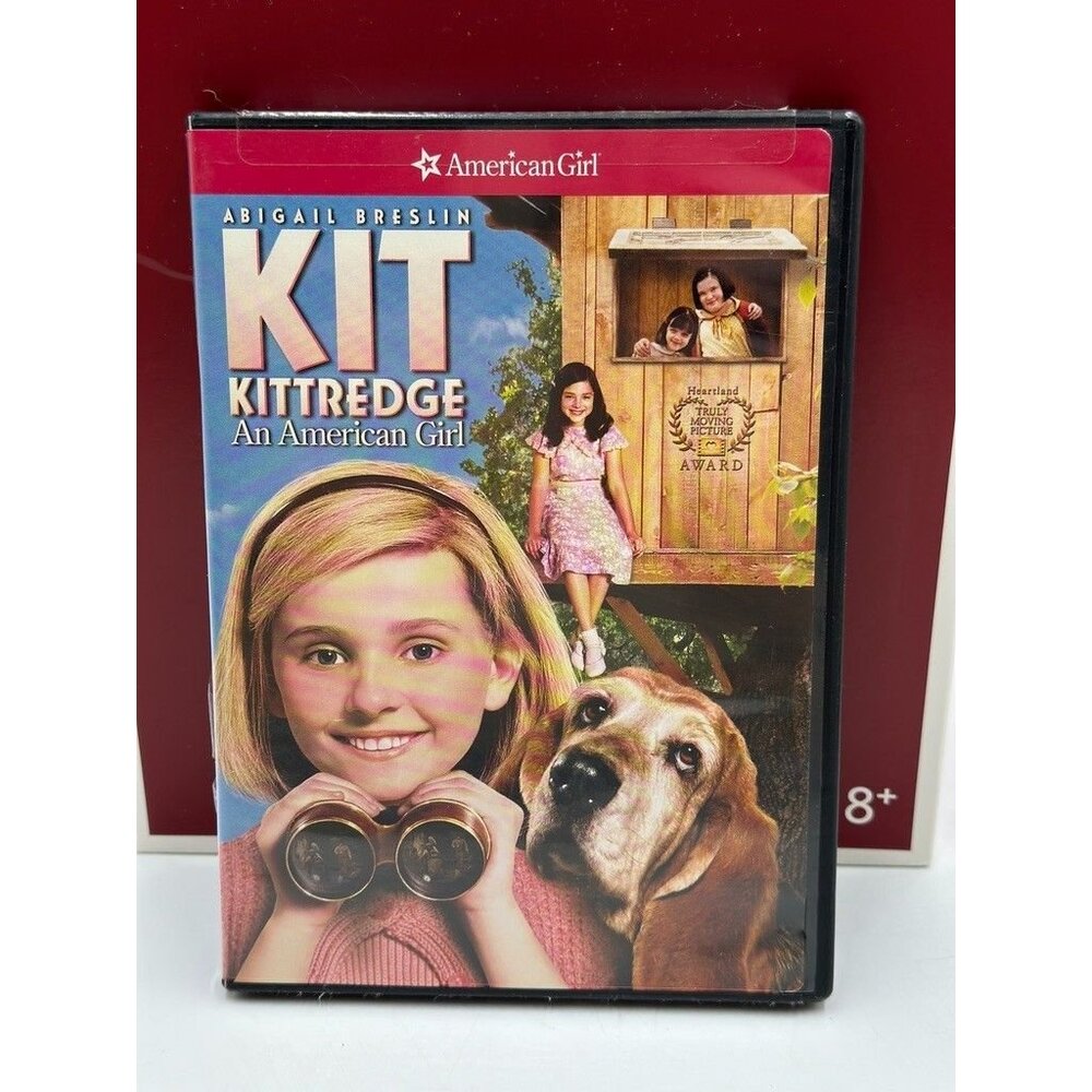 EUC 2008 American Girl Kit Kittredge Doll Meet Outfit DVD and Book - Picture 11 of 11